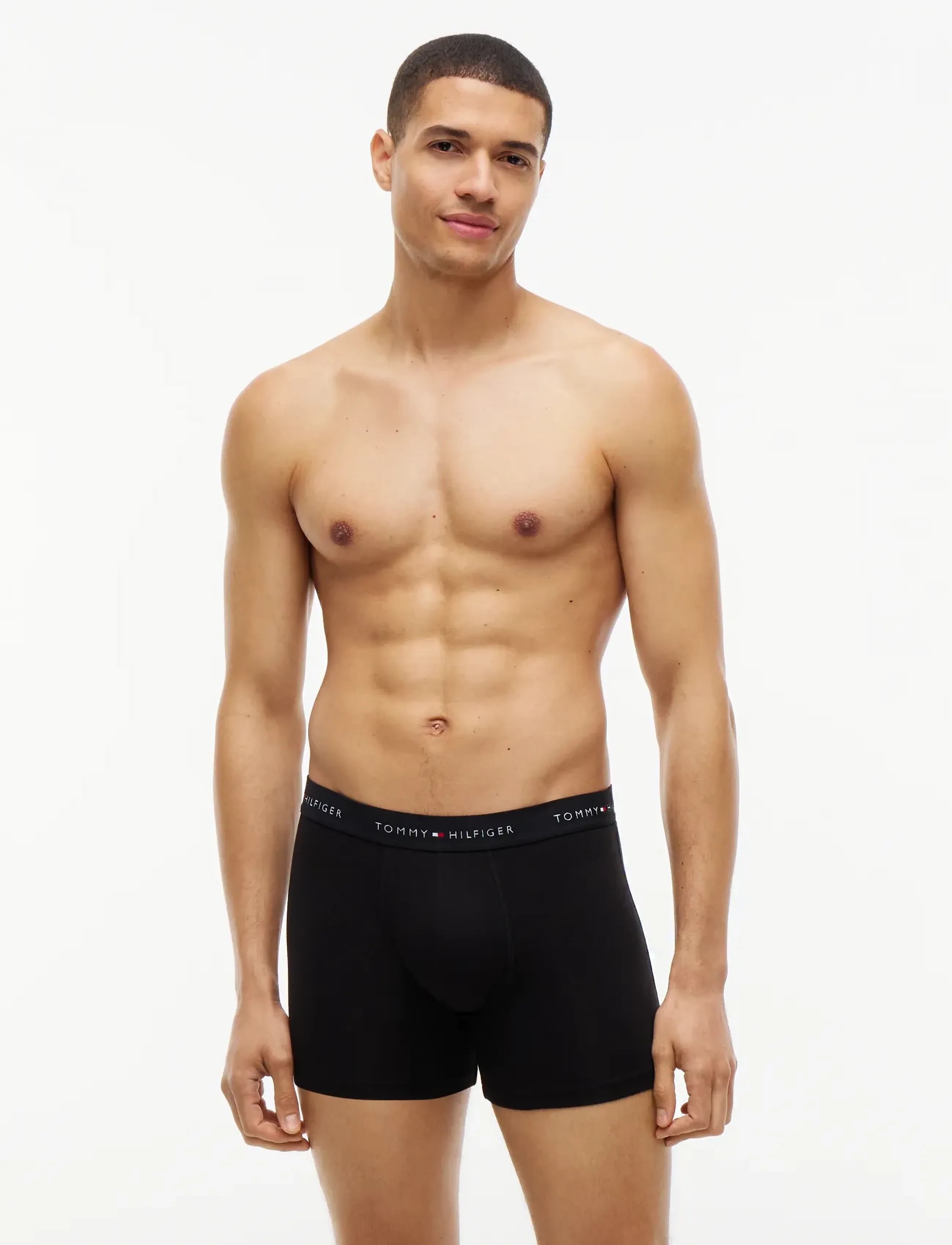 Tommy Hilfiger 3P BOXER BRIEF WB - Unterwäsche - B  ALASKAN GREEN MED RED BLACK / black