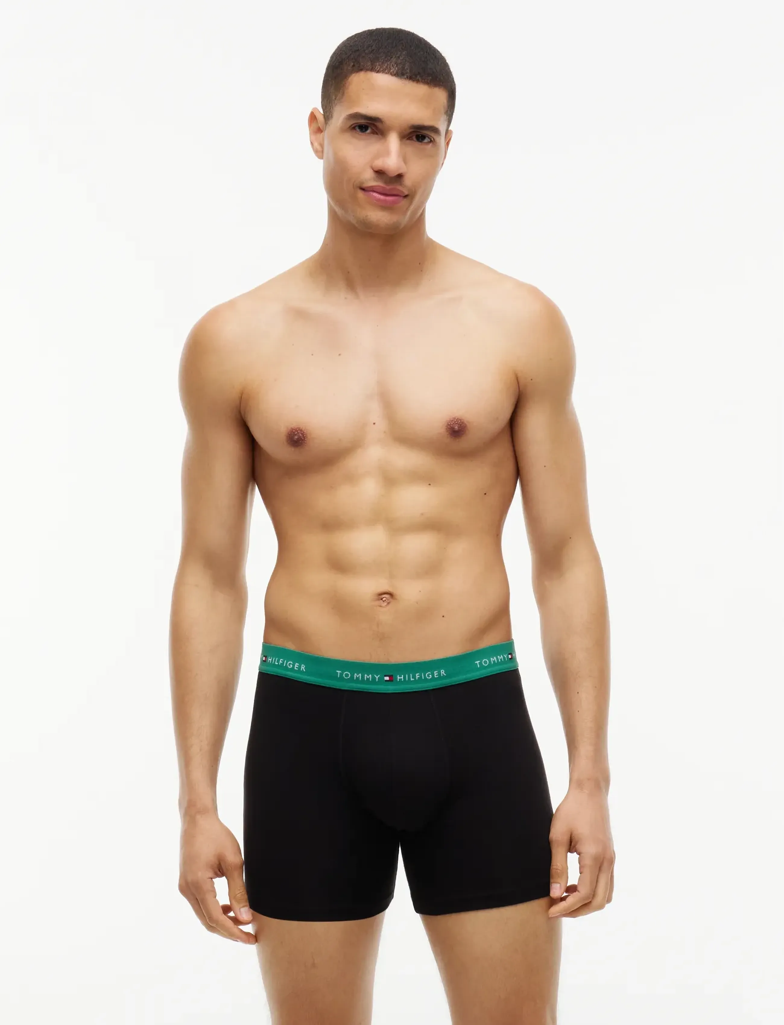 Tommy Hilfiger - 3P BOXER BRIEF WB - multipack underpants - b  alaskan green med red black - 4