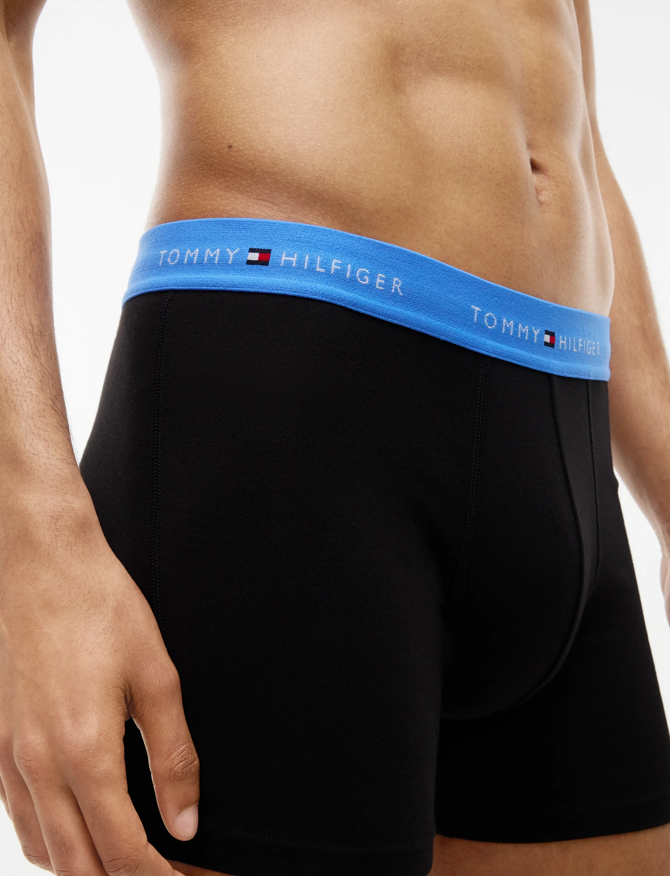 Tommy Hilfiger - 3P BOXER BRIEF WB - multipakk aluspüksid - nb  opul blue burgundy blue spell - 3