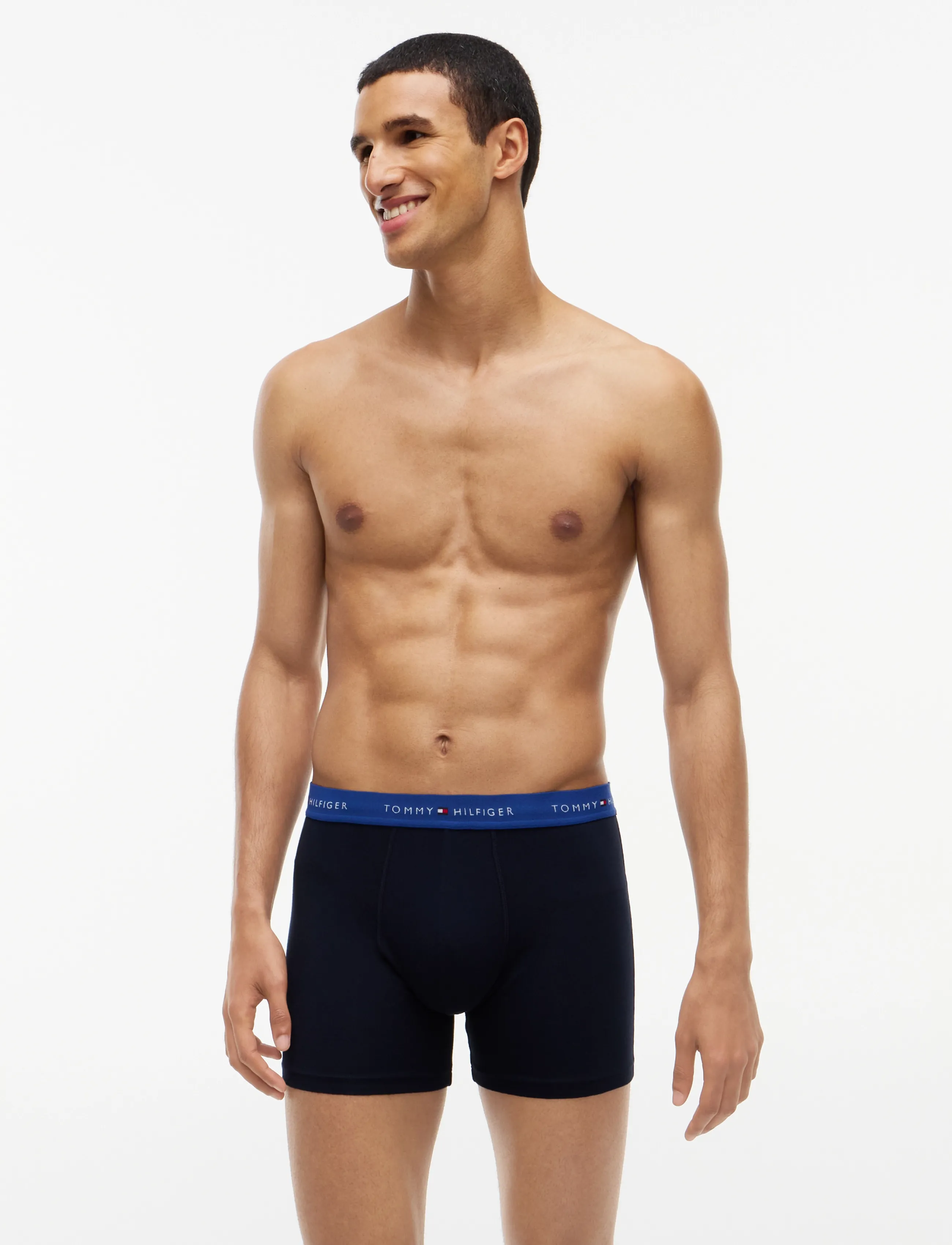 Tommy Hilfiger - 3P BOXER BRIEF WB - multipakk aluspüksid - nb  opul blue burgundy blue spell - 4
