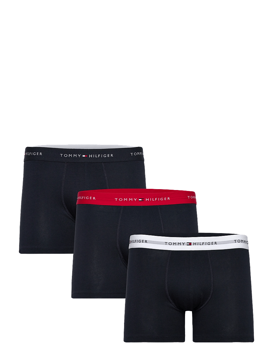 Tommy Hilfiger - 3P BOXER BRIEF WB - multipakk aluspüksid - primary red white desert sky - 0