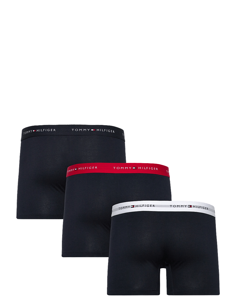 Tommy Hilfiger - 3P BOXER BRIEF WB - multipakk aluspüksid - primary red white desert sky - 1
