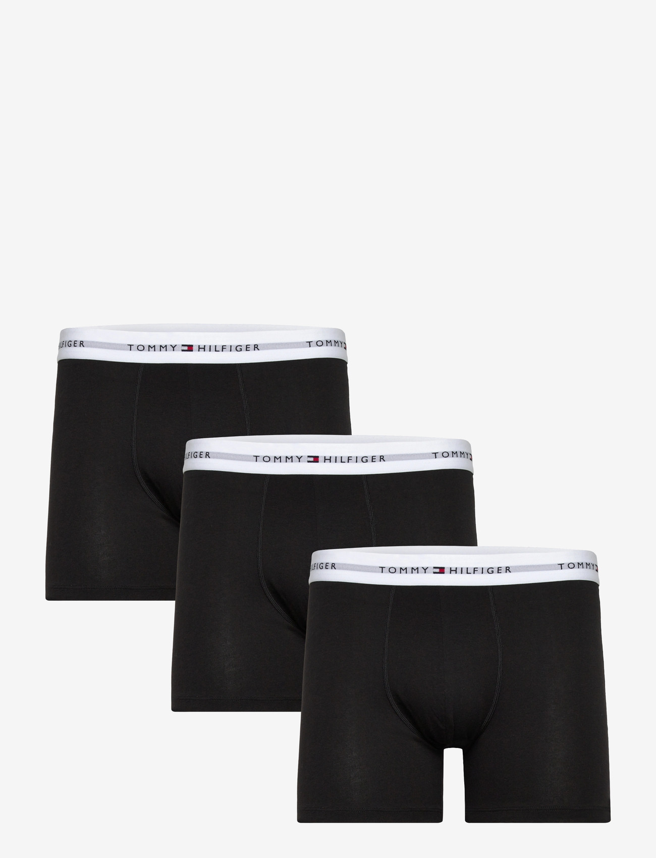 Tommy Hilfiger - 3P BOXER BRIEF WB - multipack underbukser - black black black white wb - 0