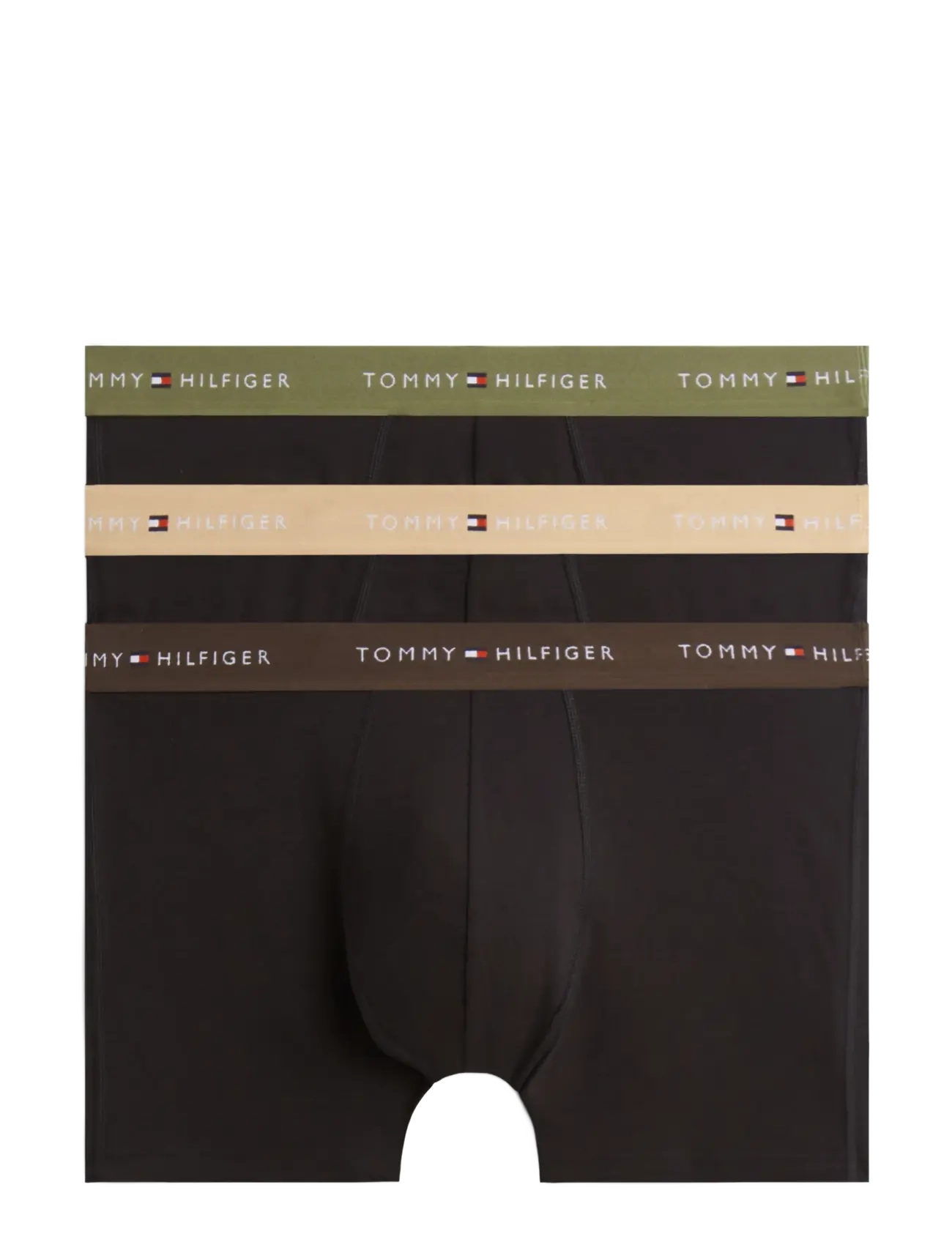 Tommy Hilfiger 3P Boxer Brief Wb - Black - XL