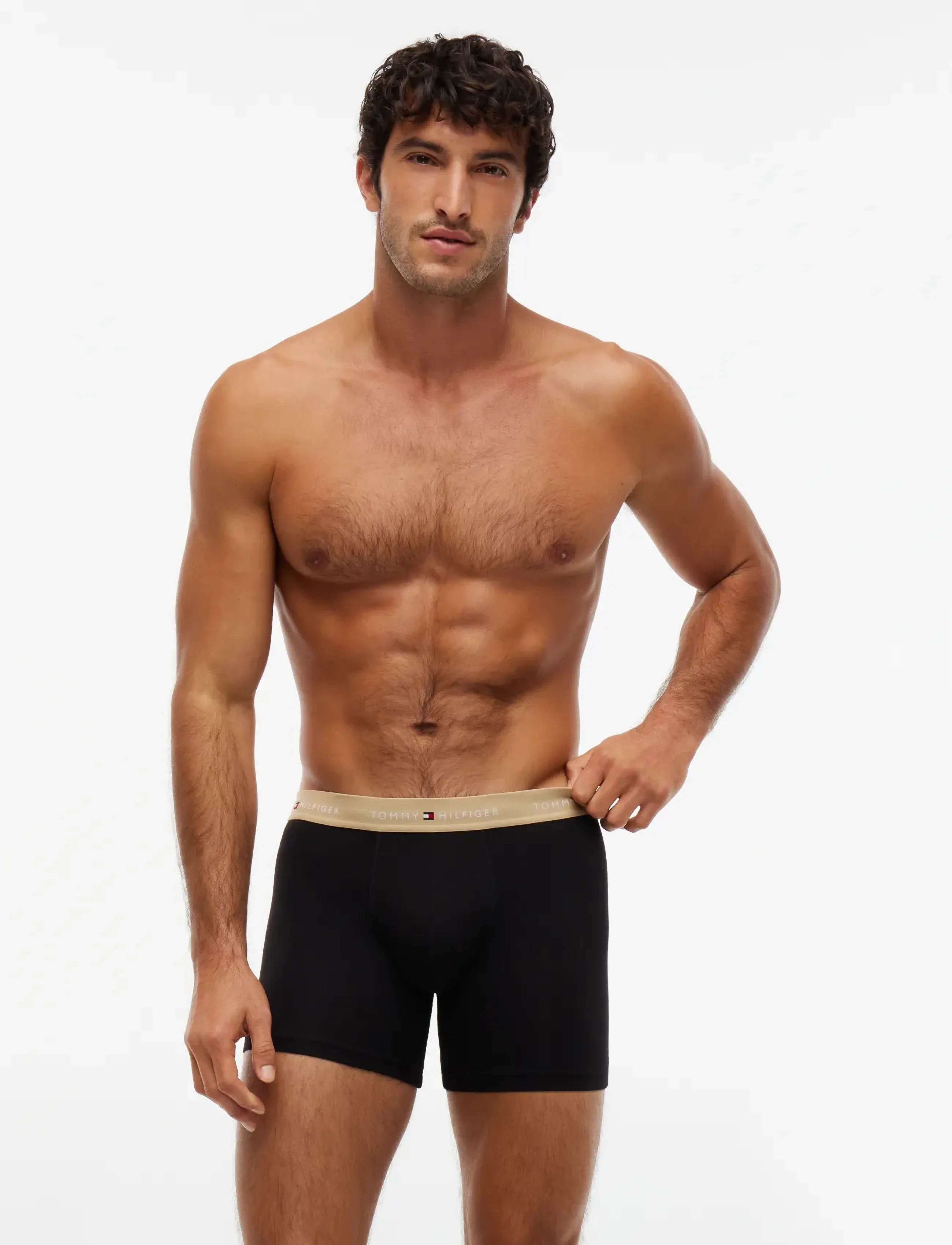 Tommy Hilfiger - 3P BOXER BRIEF WB - unterhosen im multipack - b  util olive dark coffee dessert - 5