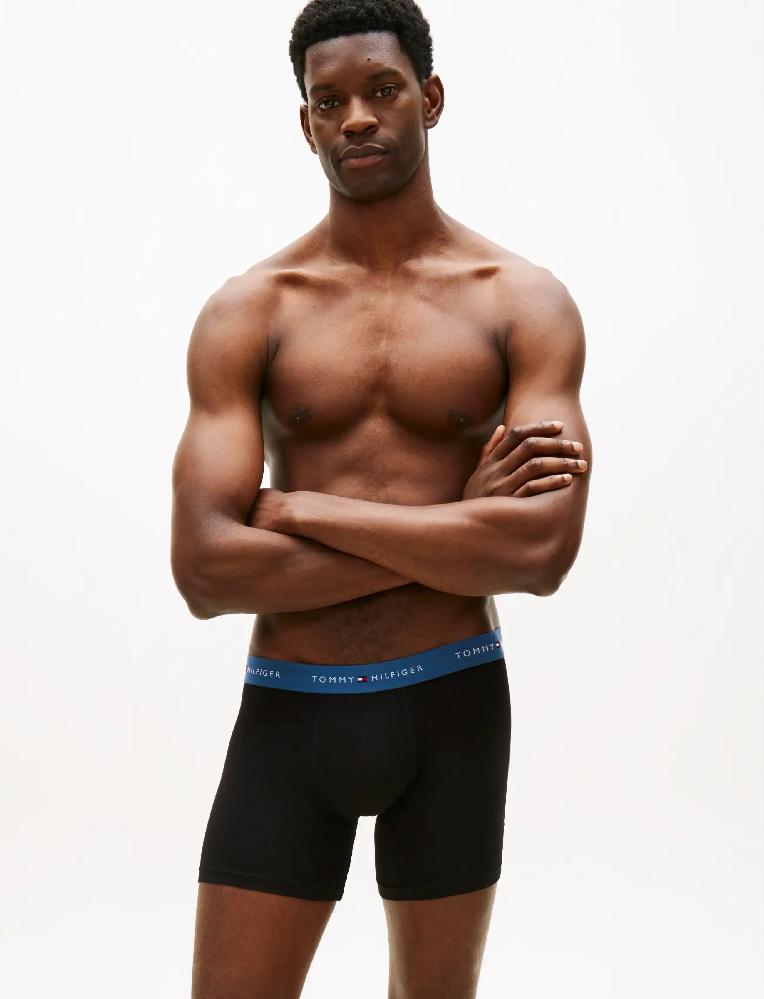 Tommy Hilfiger 3P BOXER BRIEF WB - Tagasi põhilise juurde - FRE RD AE SEA RAS JU / black