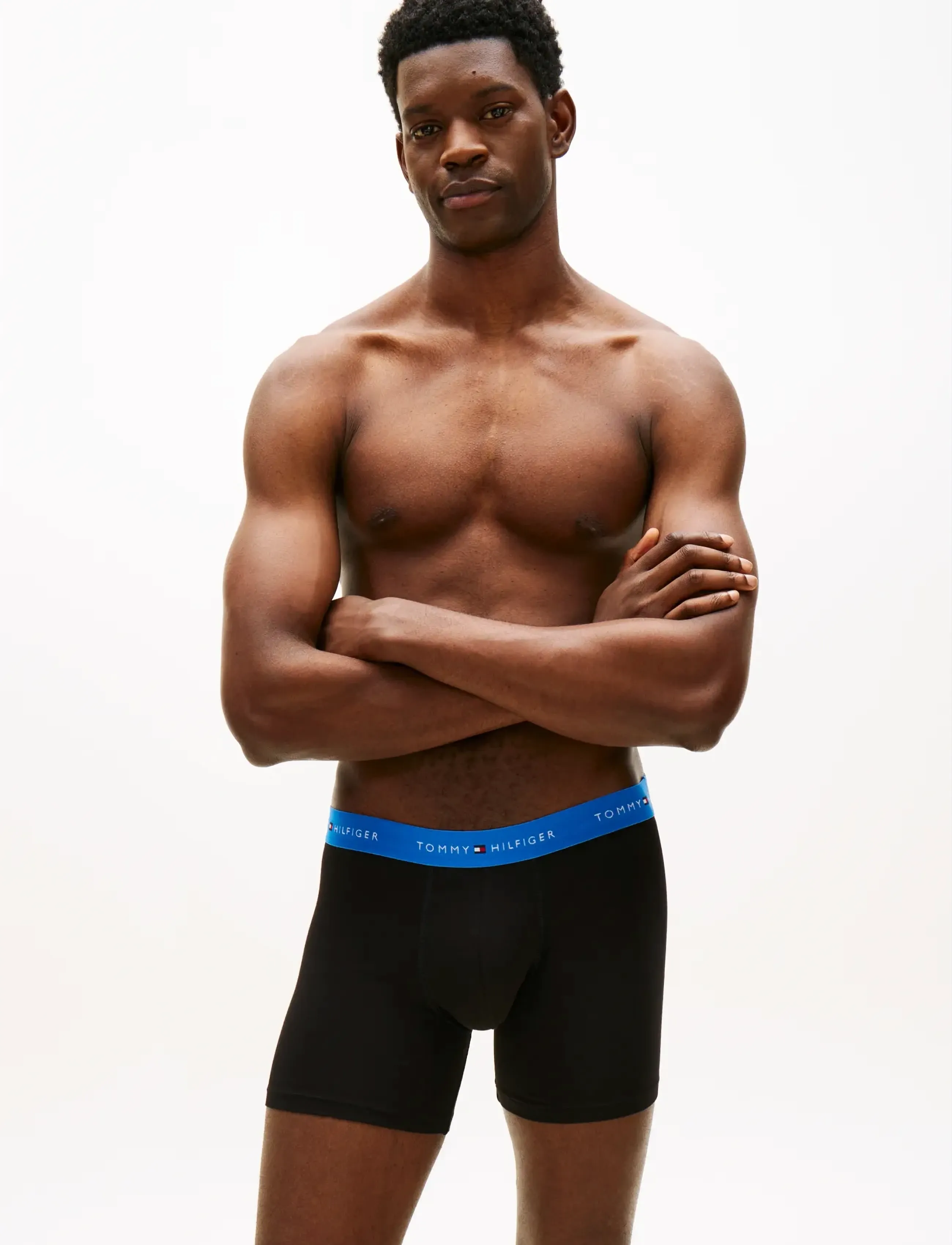Tommy Hilfiger - 3P BOXER BRIEF WB - multipakk aluspüksid - jde wnk blu orb whte - 0