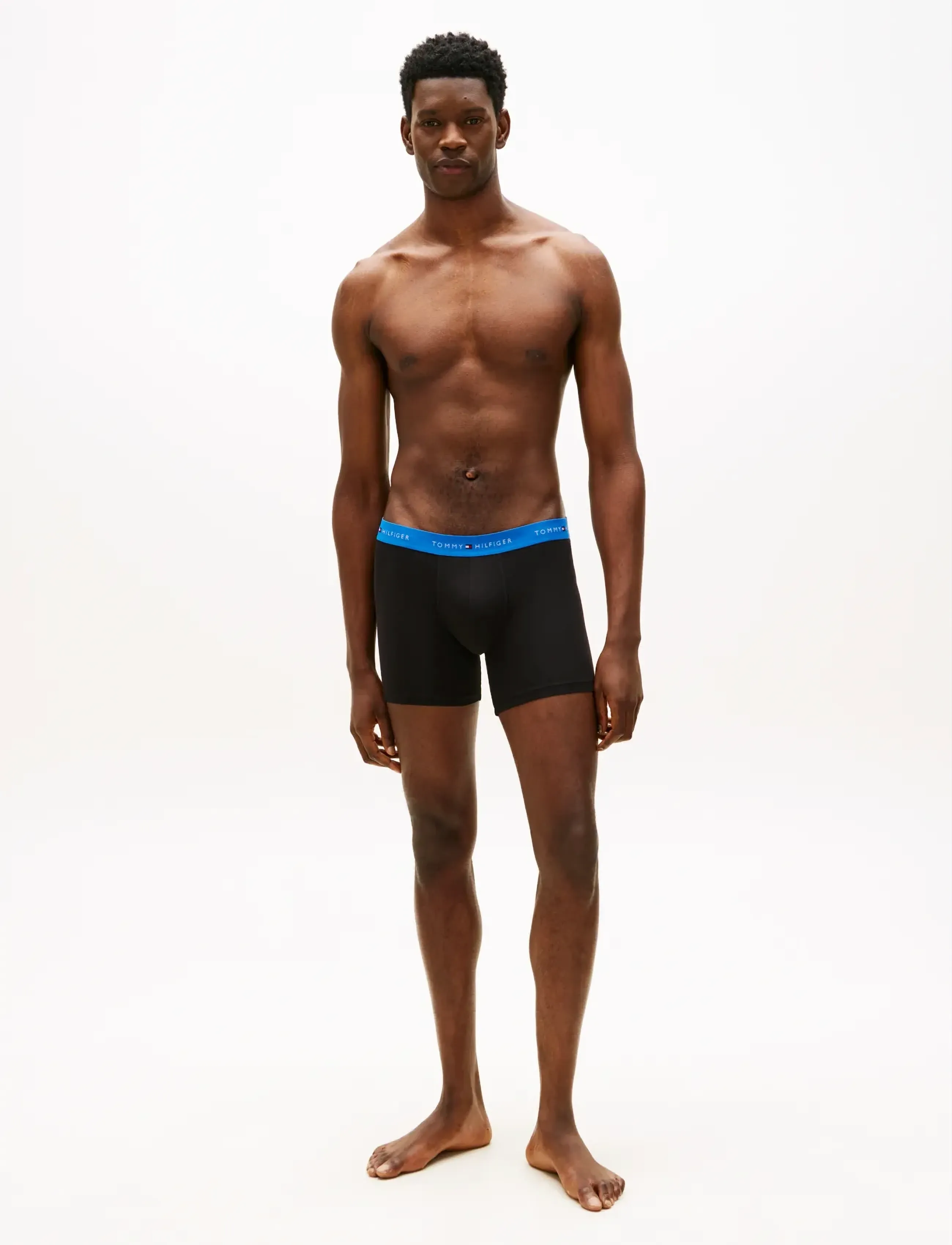 Tommy Hilfiger - 3P BOXER BRIEF WB - multipakk aluspüksid - jde wnk blu orb whte - 2