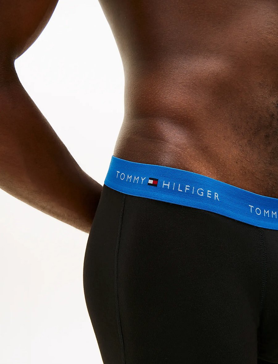 Tommy Hilfiger - 3P BOXER BRIEF WB - multipakk aluspüksid - jde wnk blu orb whte - 5