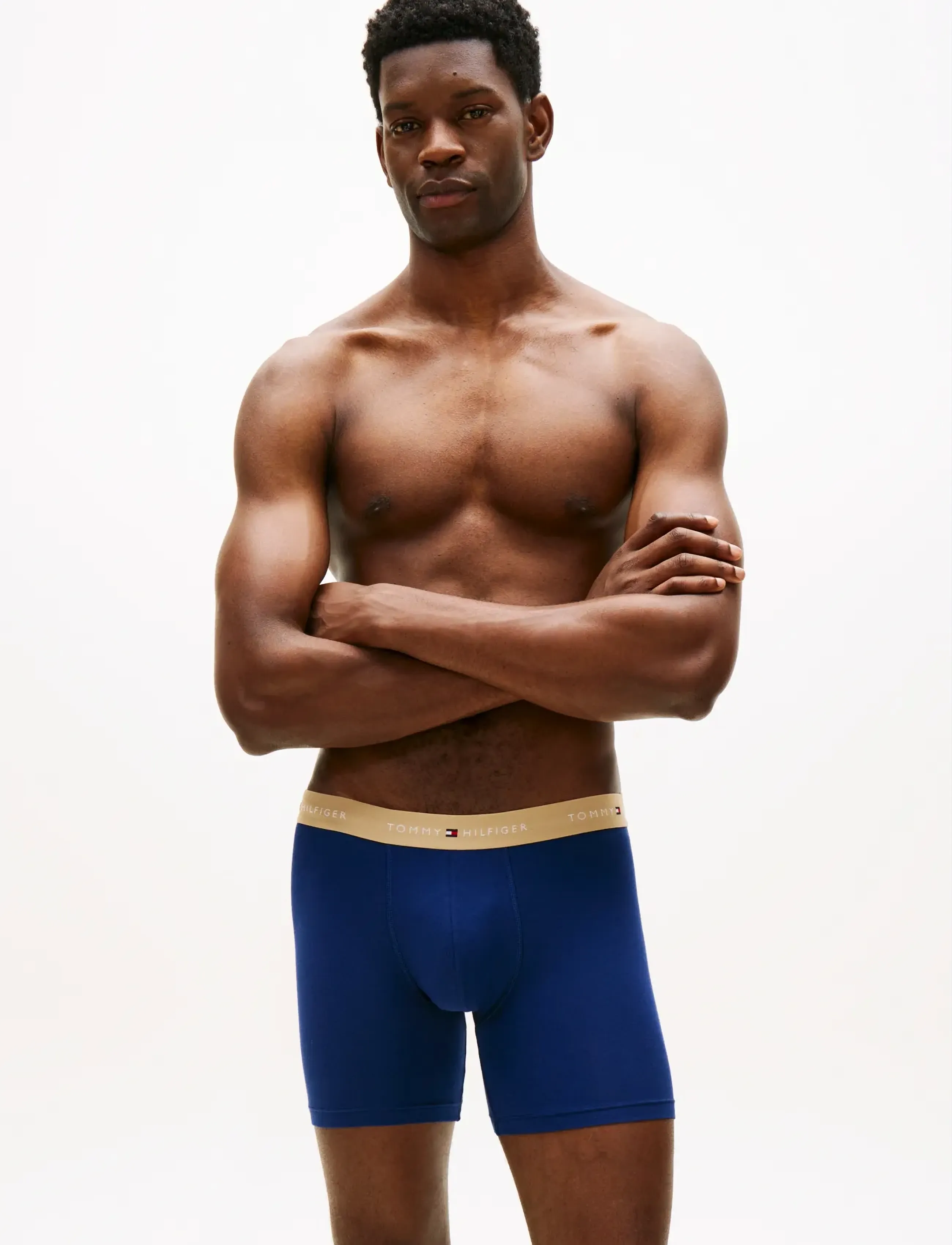 Tommy Hilfiger - 3P BOXER BRIEF WB - aluspükste mitmikpakk - ptch blu arc aqu des - 3