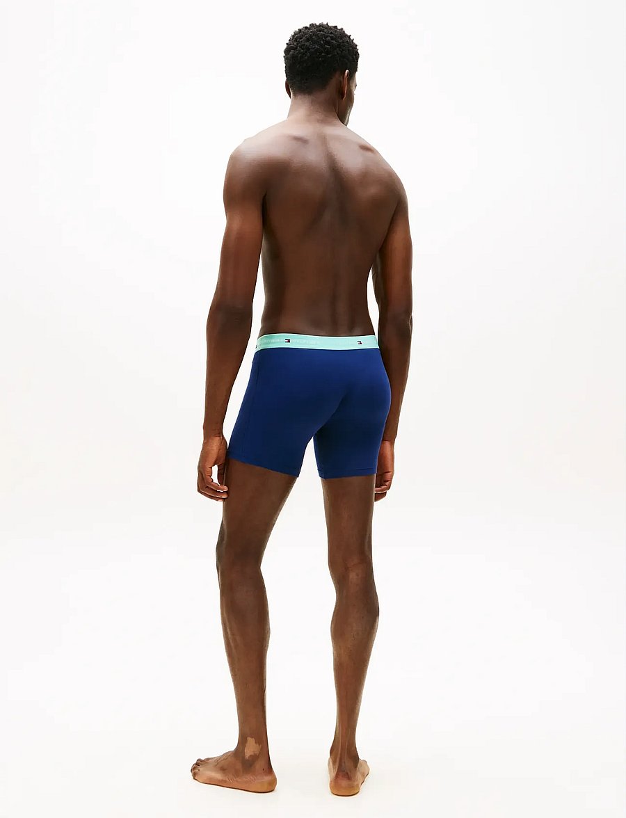 Tommy Hilfiger - 3P BOXER BRIEF WB - multipack kalsonger - ptch blu arc aqu des - 4