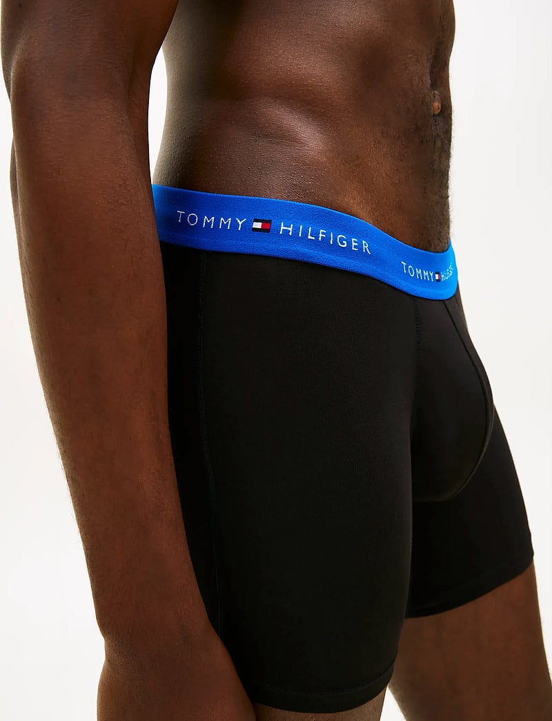 Tommy Hilfiger - 3P BOXER BRIEF WB - boxerkalsonger - reg blu bon org blk - 3