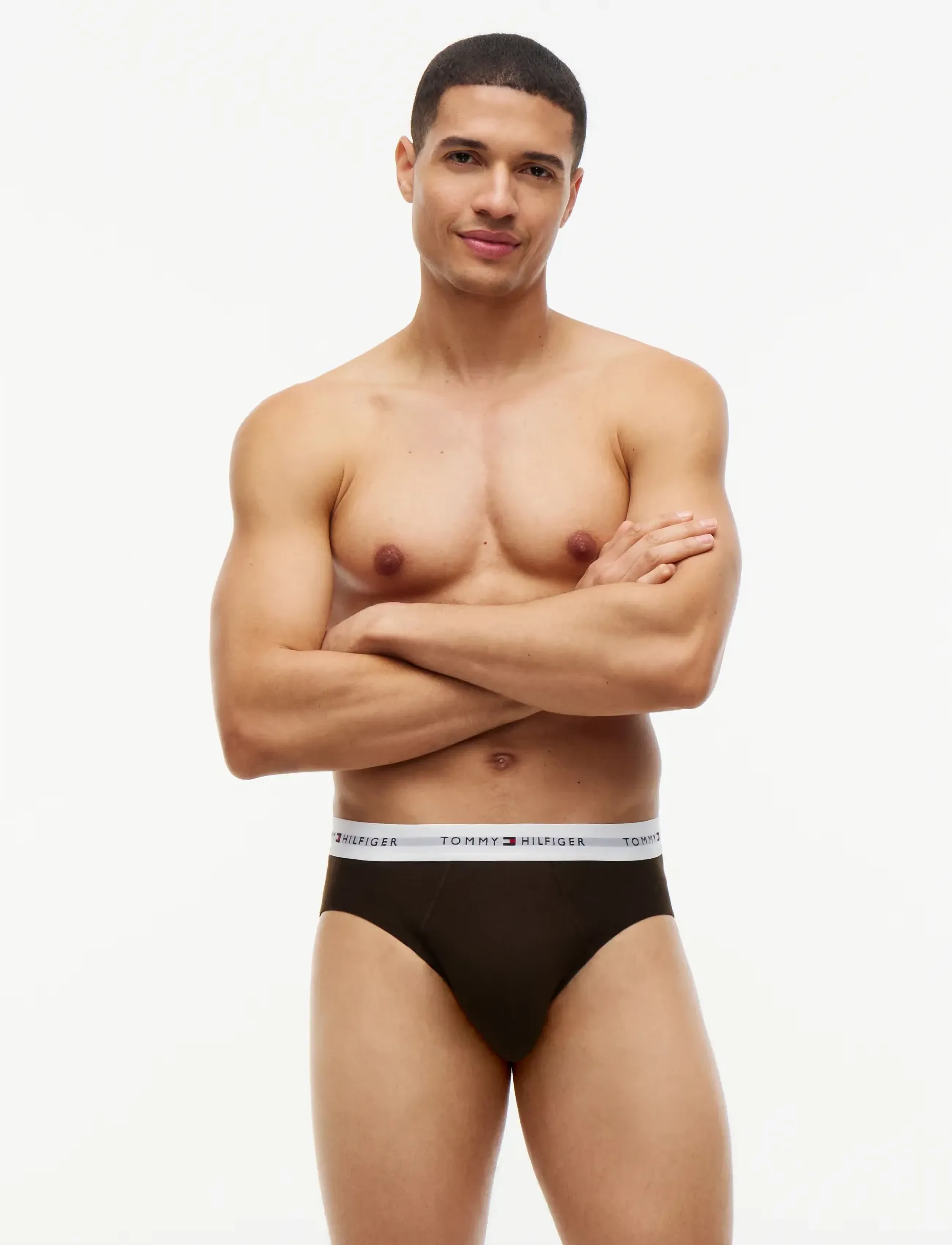 Tommy Hilfiger - 3P BRIEF - unterhosen im multipack - utility olive dark coffee desert - 0