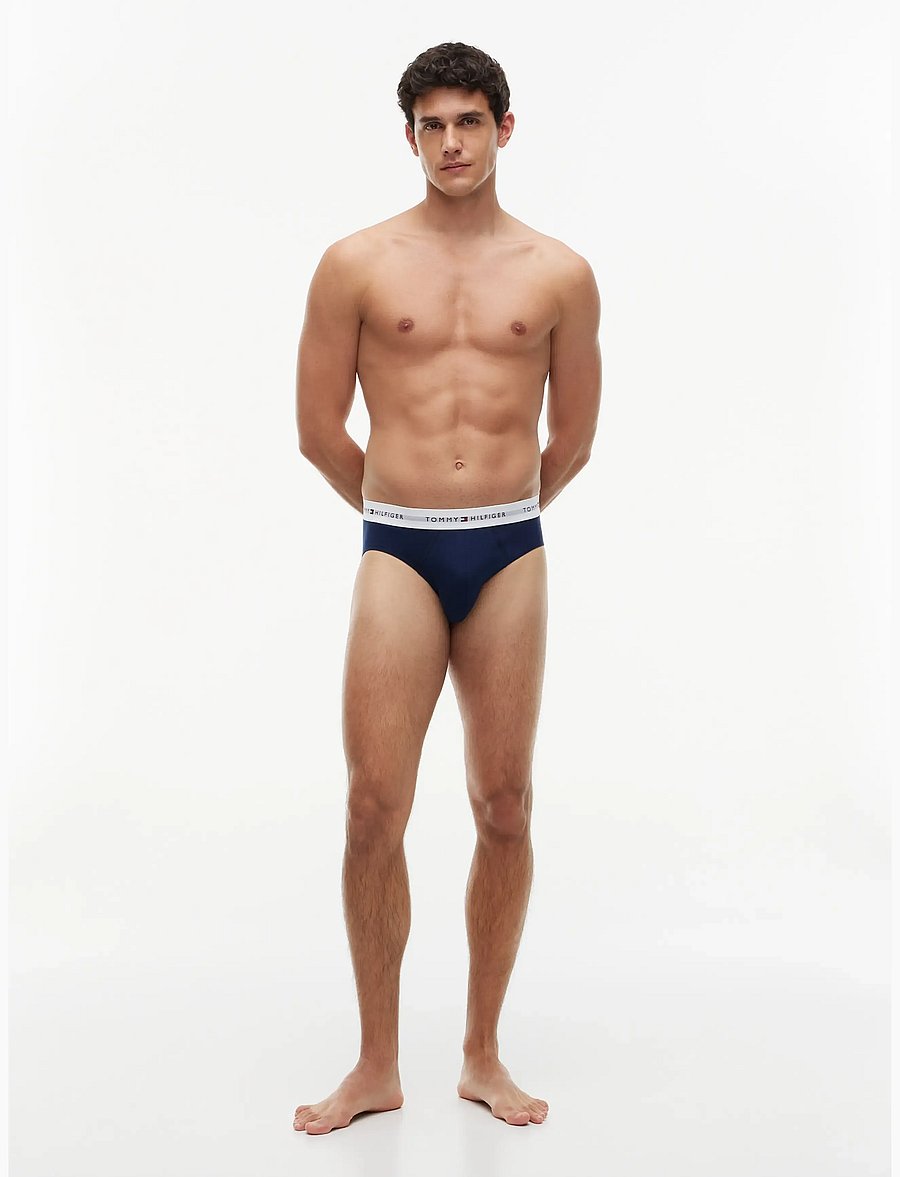 Tommy Hilfiger - 3P BRIEF - multipakk aluspüksid - carbon navy carbon navy carbon navy - 2