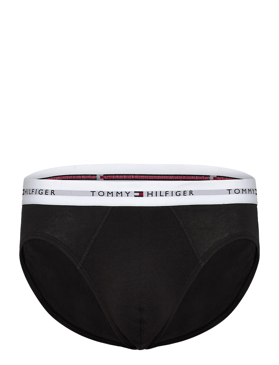 Tommy Hilfiger - 3P BRIEF WB - multipakk aluspüksid - black black black white wb - 2