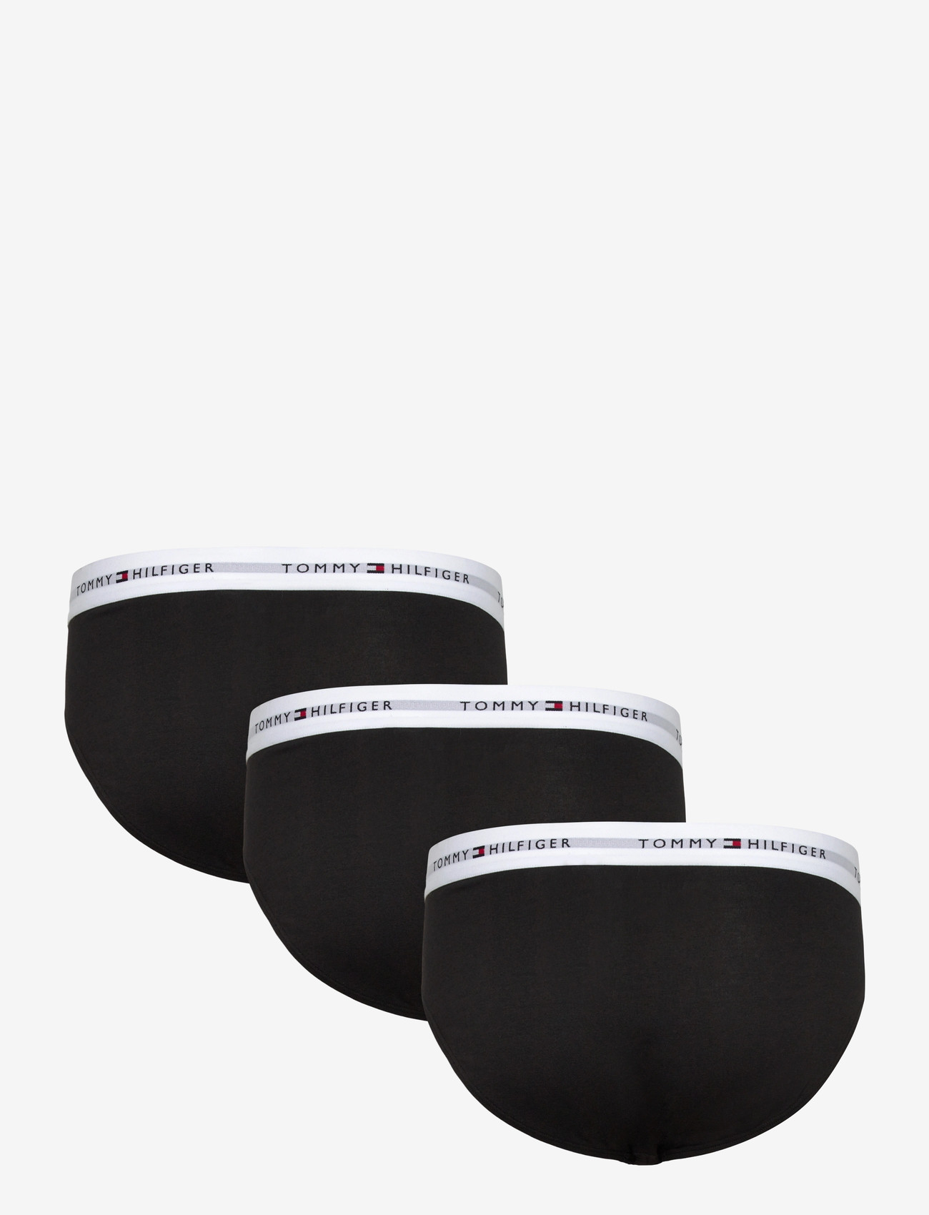 Tommy Hilfiger - 3P BRIEF WB - multipack underbukser - black black black white wb - 1