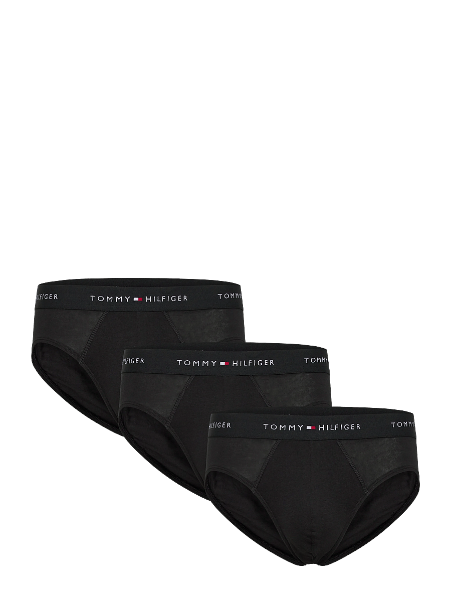 Tommy Hilfiger - 3P BRIEF WB - multipakk aluspüksid - black black black black wb - 0