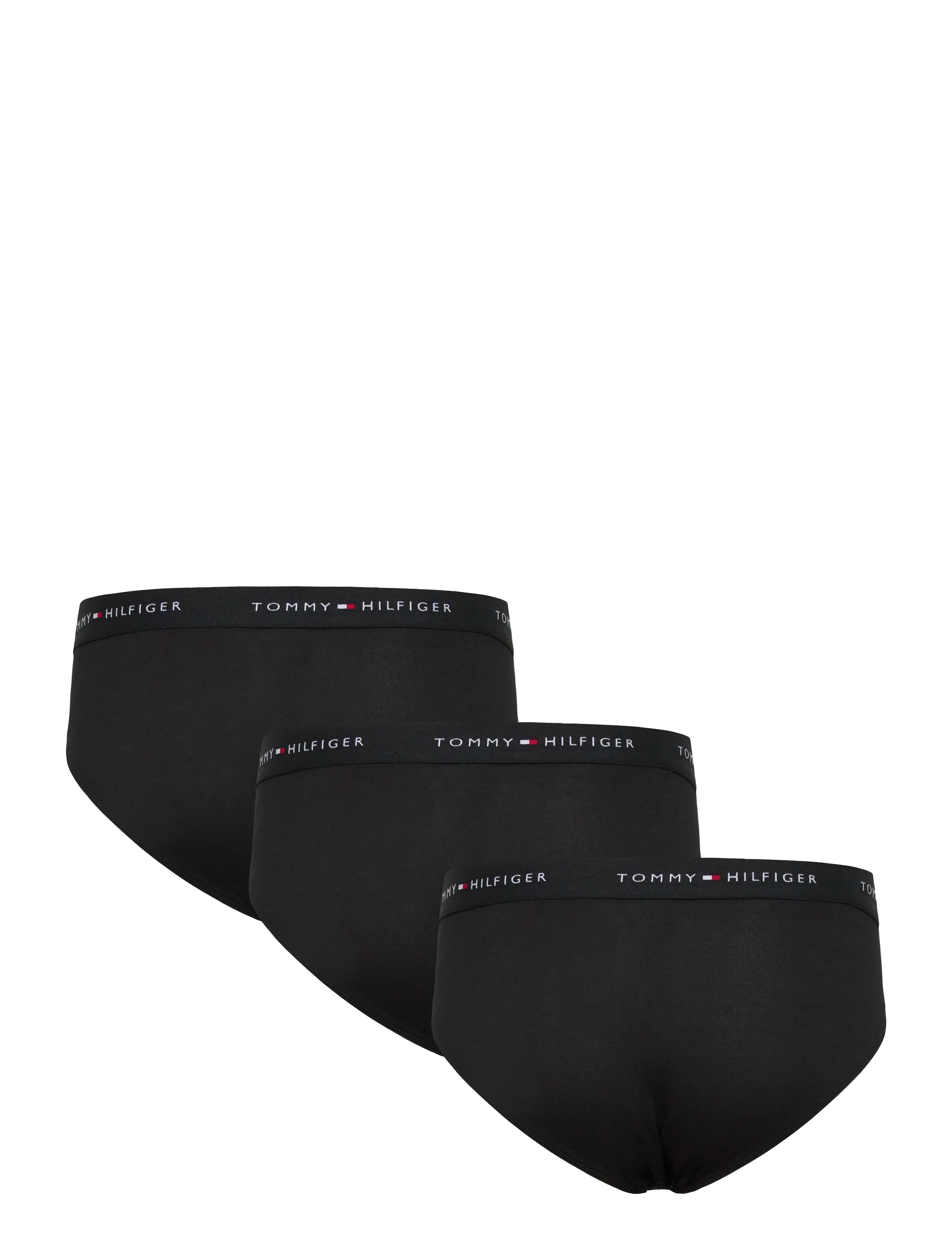 Tommy Hilfiger - 3P BRIEF WB - aluspükste mitmikpakk - black black black black wb - 1