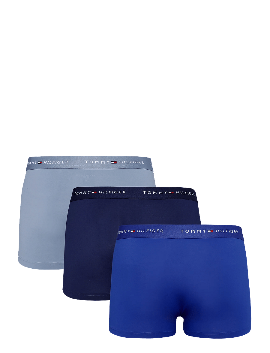 Tommy Hilfiger - 3P TRUNK DTM - unterhosen im multipack - nob blue brsk blue prp navy - 1