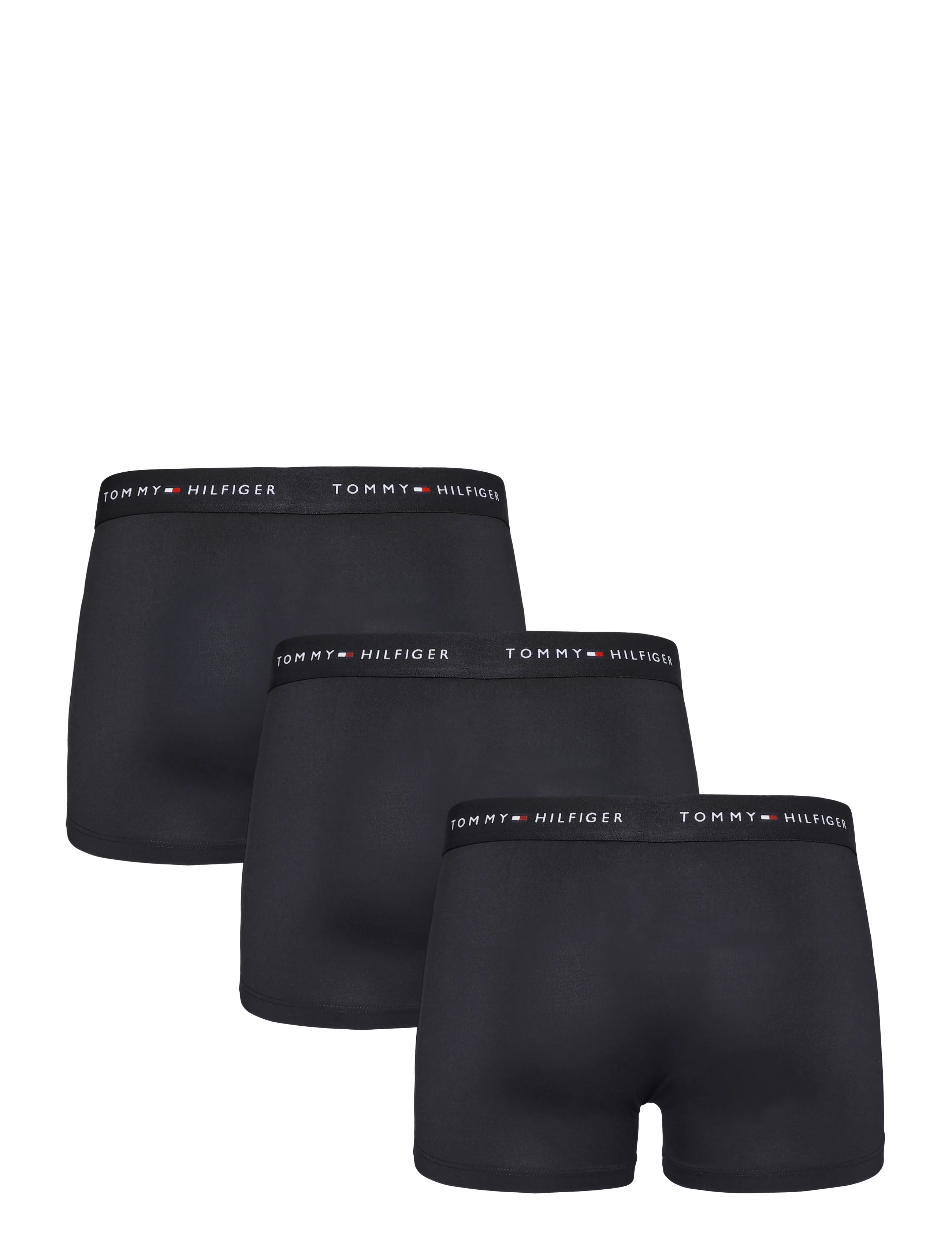 Tommy Hilfiger - 3P TRUNK DTM - unterhosen im multipack - black black black - 1