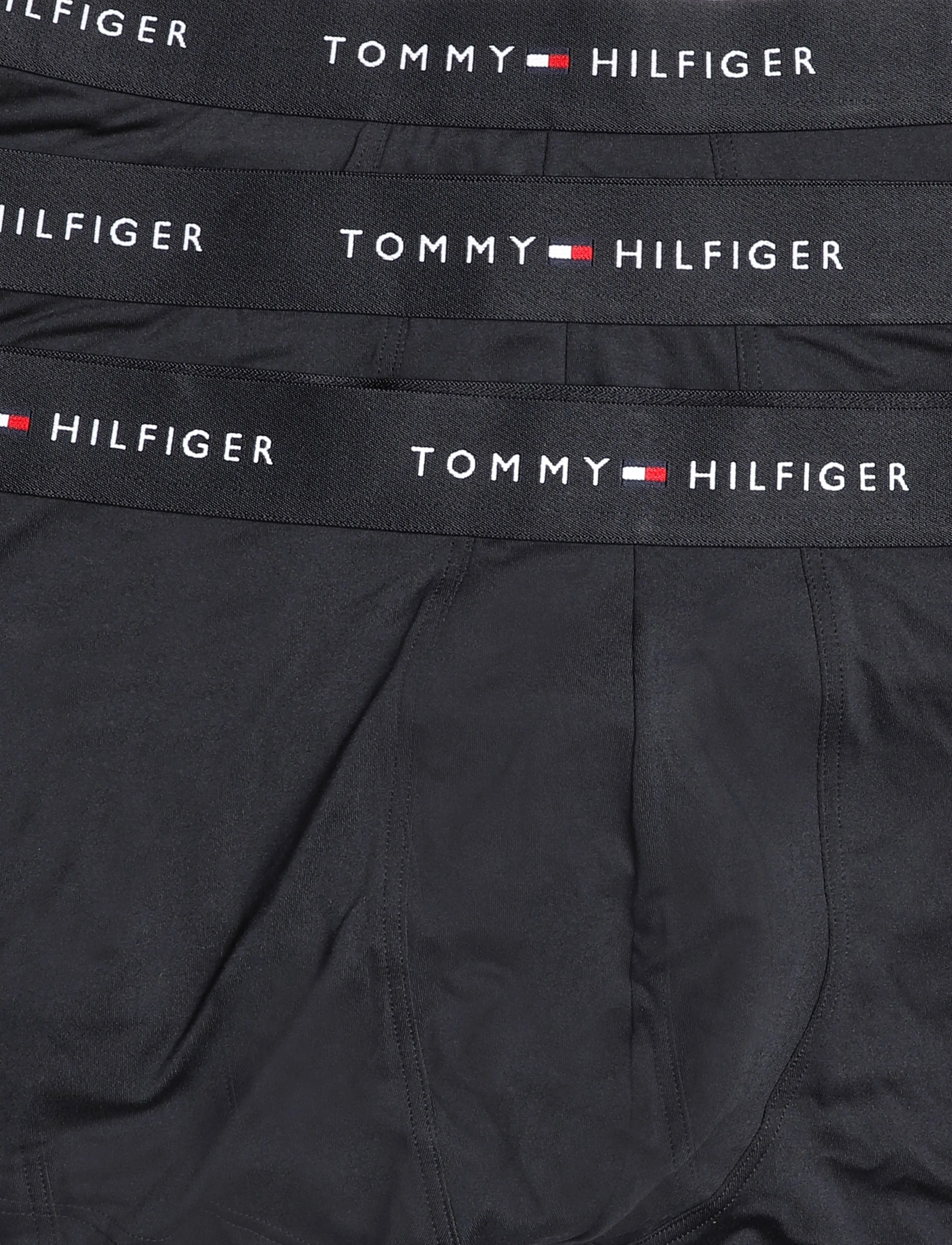 Tommy Hilfiger - 3P TRUNK DTM - unterhosen im multipack - black black black - 2