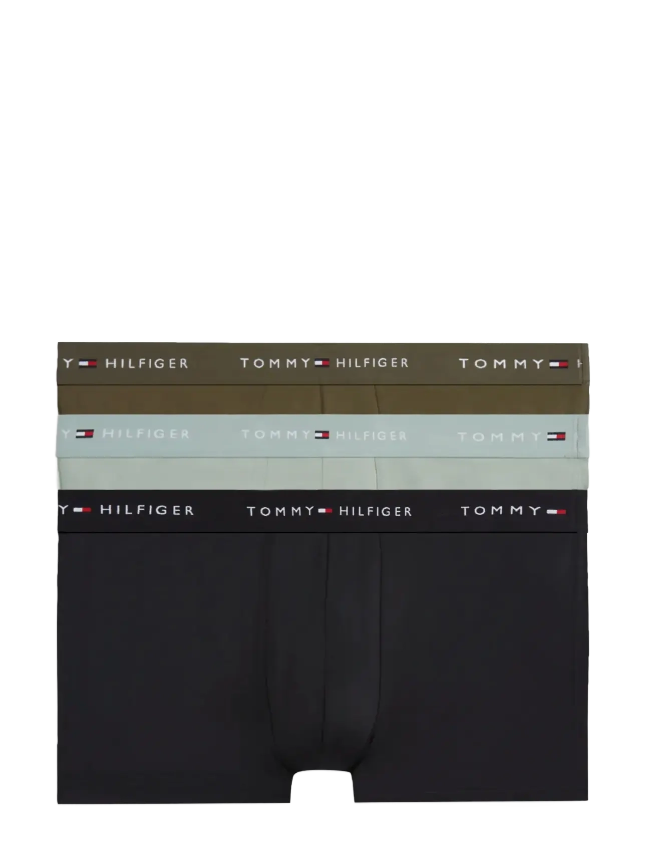 Tommy Hilfiger 3P TRUNK DTM - Unterhosen - BLK MNT GRY ARM GRN / multi
