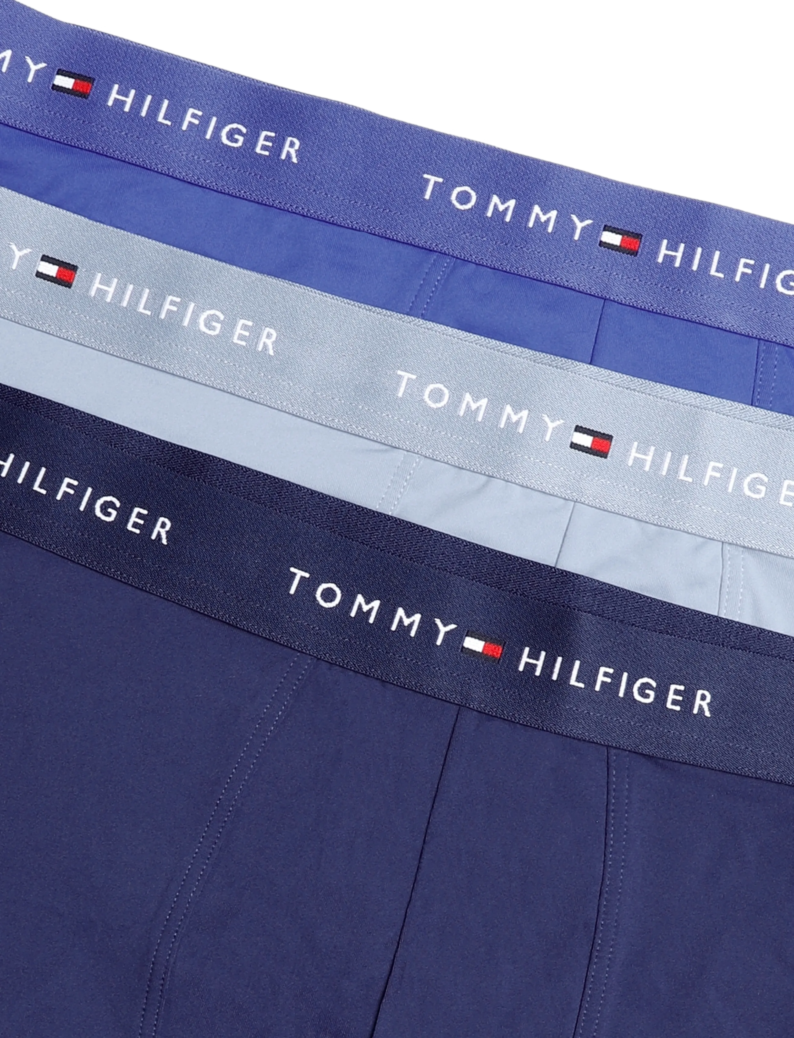 Tommy Hilfiger - 3P BOXER BRIEF DTM - unterhosen im multipack - nob blue brsk blue prp navy - 2