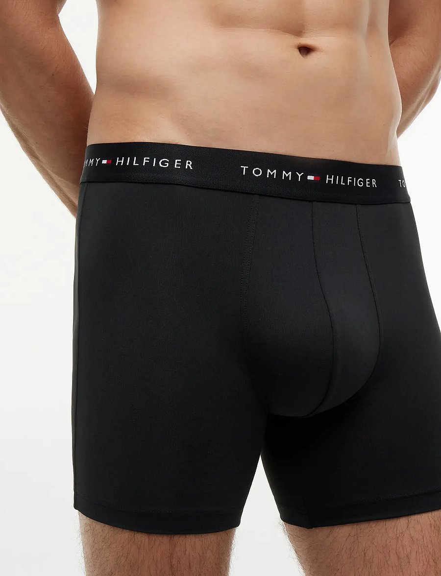Tommy Hilfiger - 3P BOXER BRIEF DTM - multipack underbukser - black black black - 3