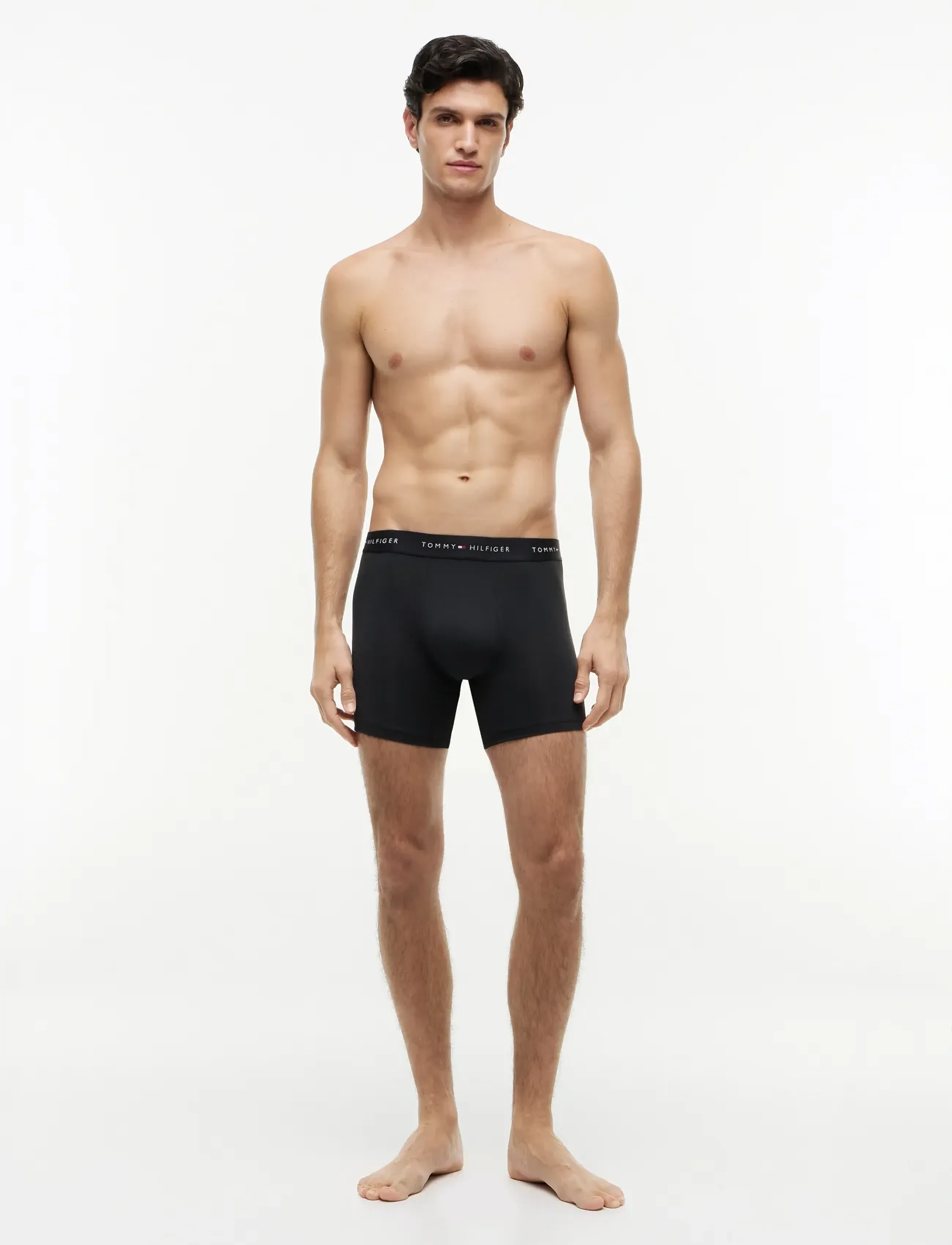 Tommy Hilfiger - 3P BOXER BRIEF DTM - aluspükste mitmikpakk - black black black - 4
