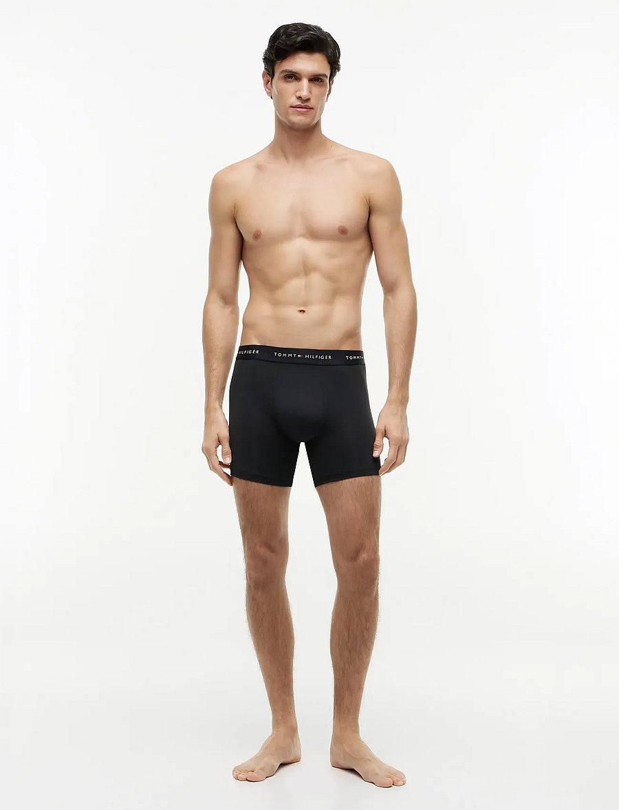Tommy Hilfiger - 3P BOXER BRIEF DTM - multipack underbukser - black black black - 4