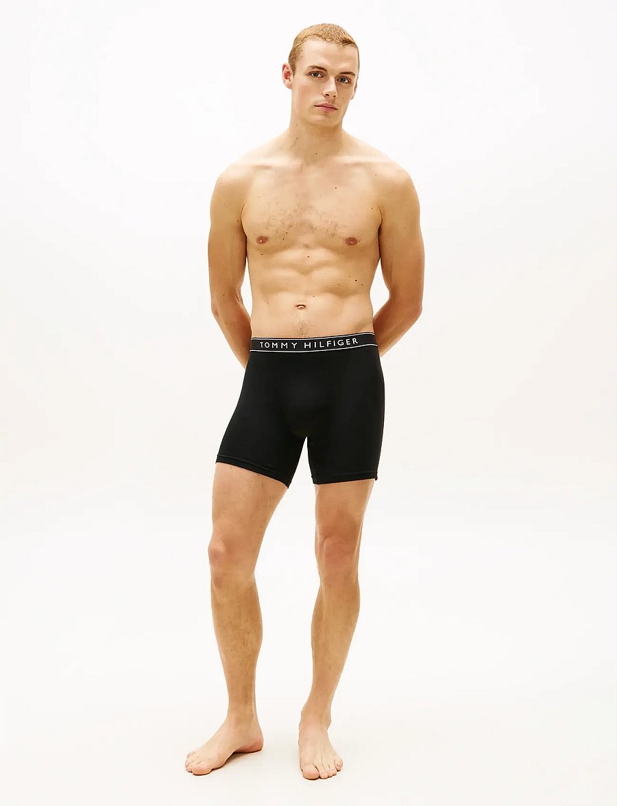 Tommy Hilfiger - 3P BOXER BRIEF - multipakk aluspüksid - blk time cobalt lght cast - 2