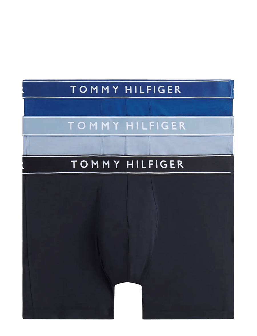 Tommy Hilfiger - 3P BOXER BRIEF - multipack underbukser - navy blue opul blue brisk blue - 1