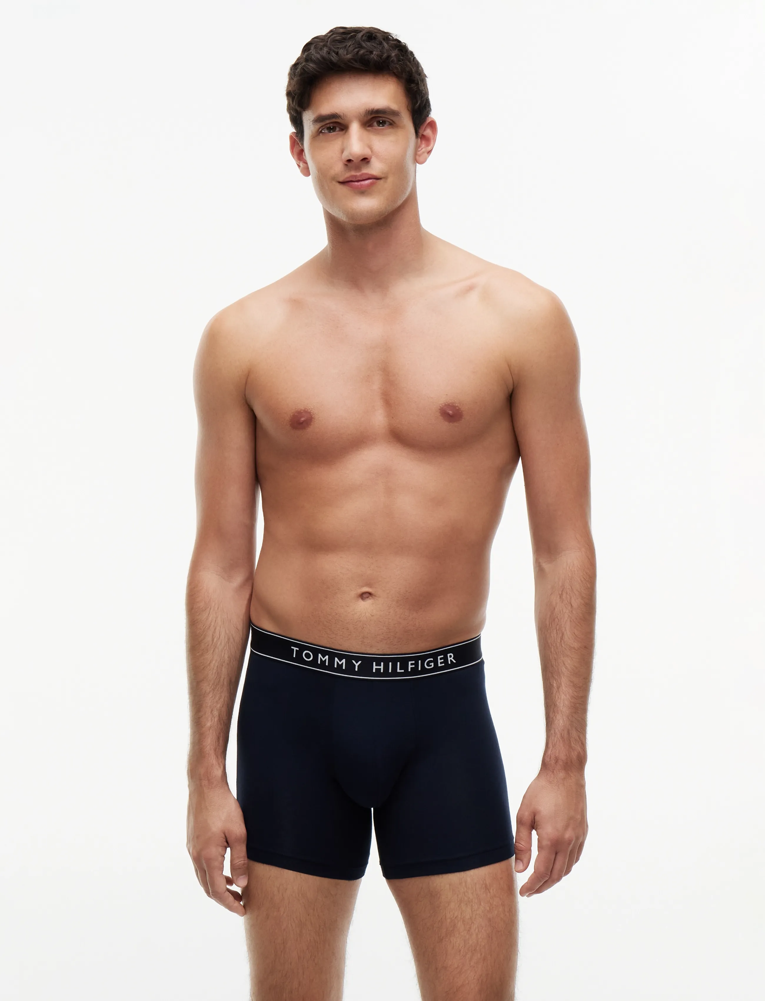 Tommy Hilfiger 3P BOXER BRIEF - Undertøj - NAVY BLUE OPUL BLUE BRISK BLUE / navy