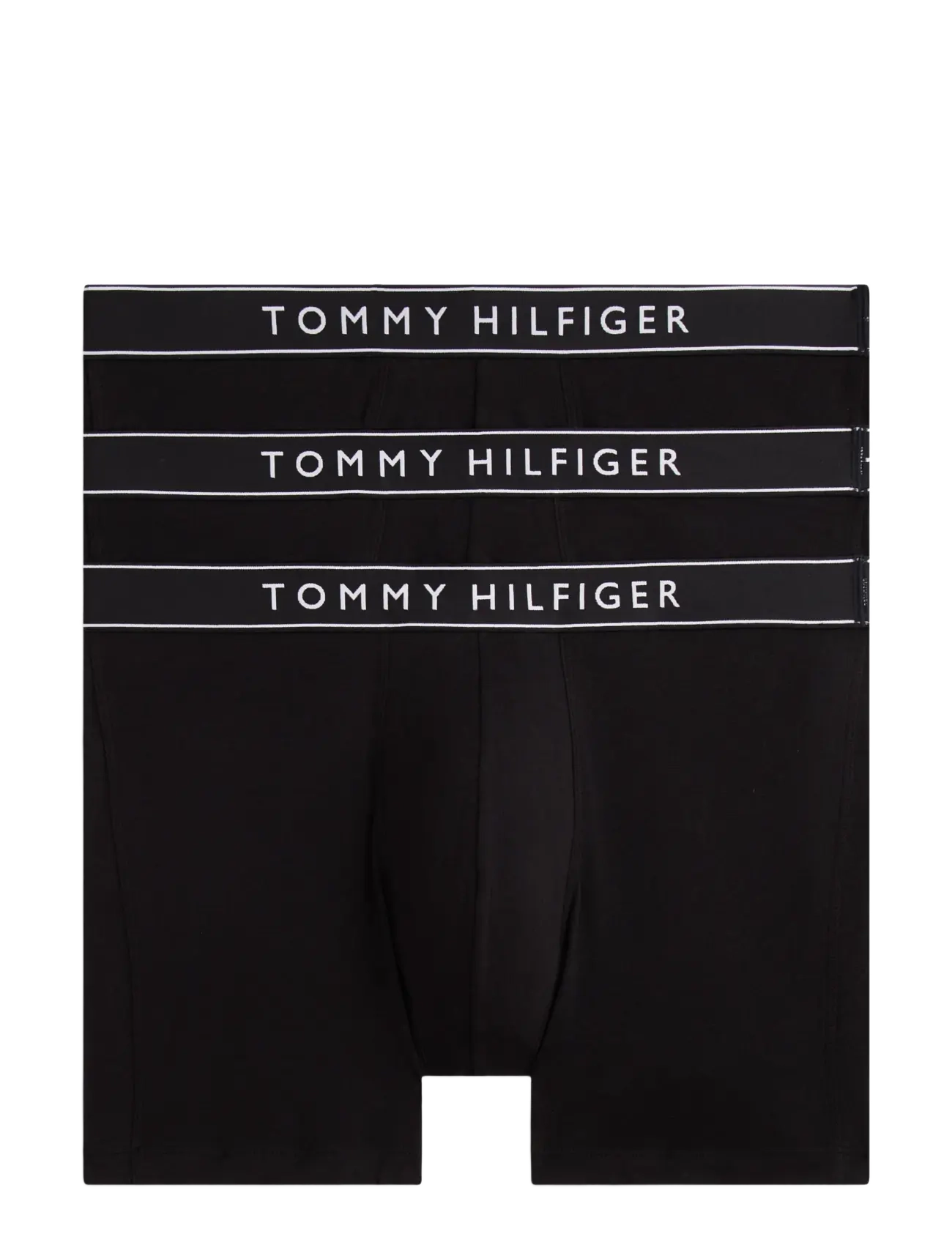 Tommy Hilfiger 3-Pack Cotton Boxer Brief - Multipack underwear - BLACK BLACK BLACK / black