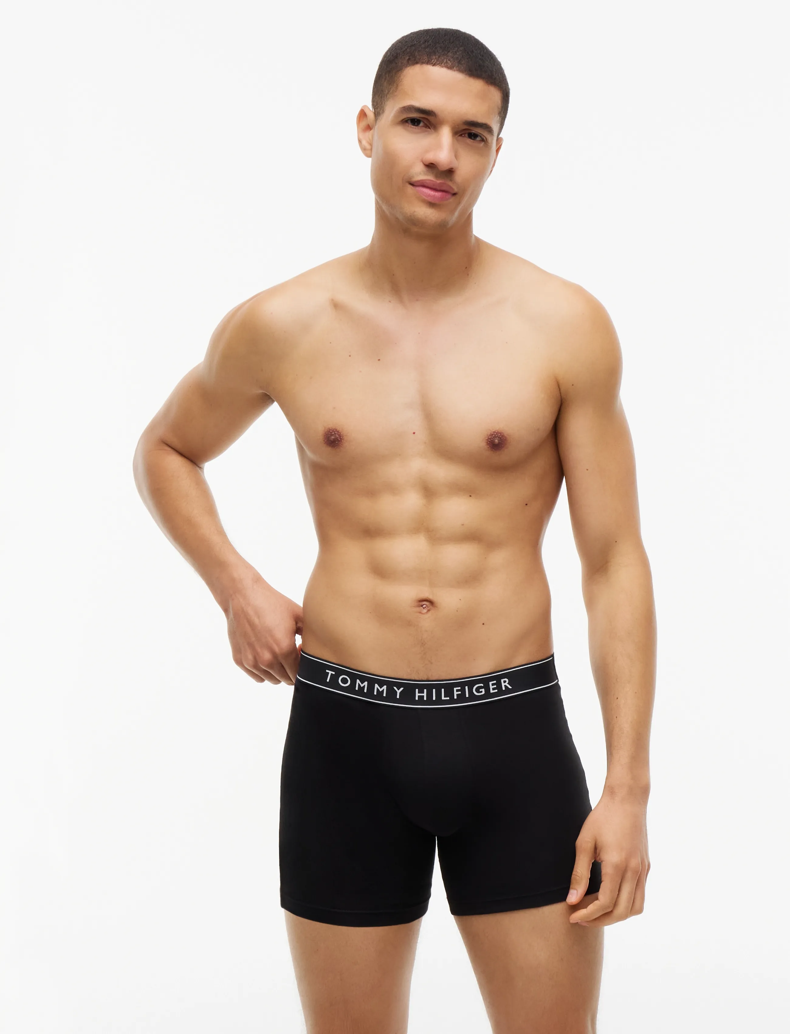 Tommy Hilfiger 3P Boxer Brief, M, Underwear, Schwarz - Boxers, Männerswear