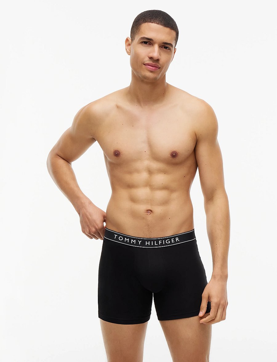 Tommy Hilfiger - 3P BOXER BRIEF - multipakk aluspüksid - black black black - 0