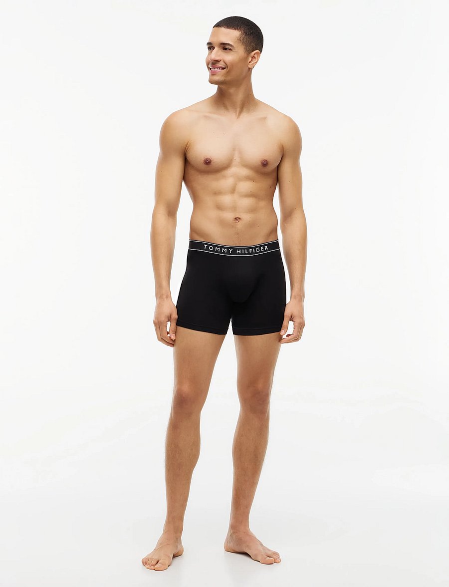 Tommy Hilfiger - 3P BOXER BRIEF - multipakk aluspüksid - black black black - 2