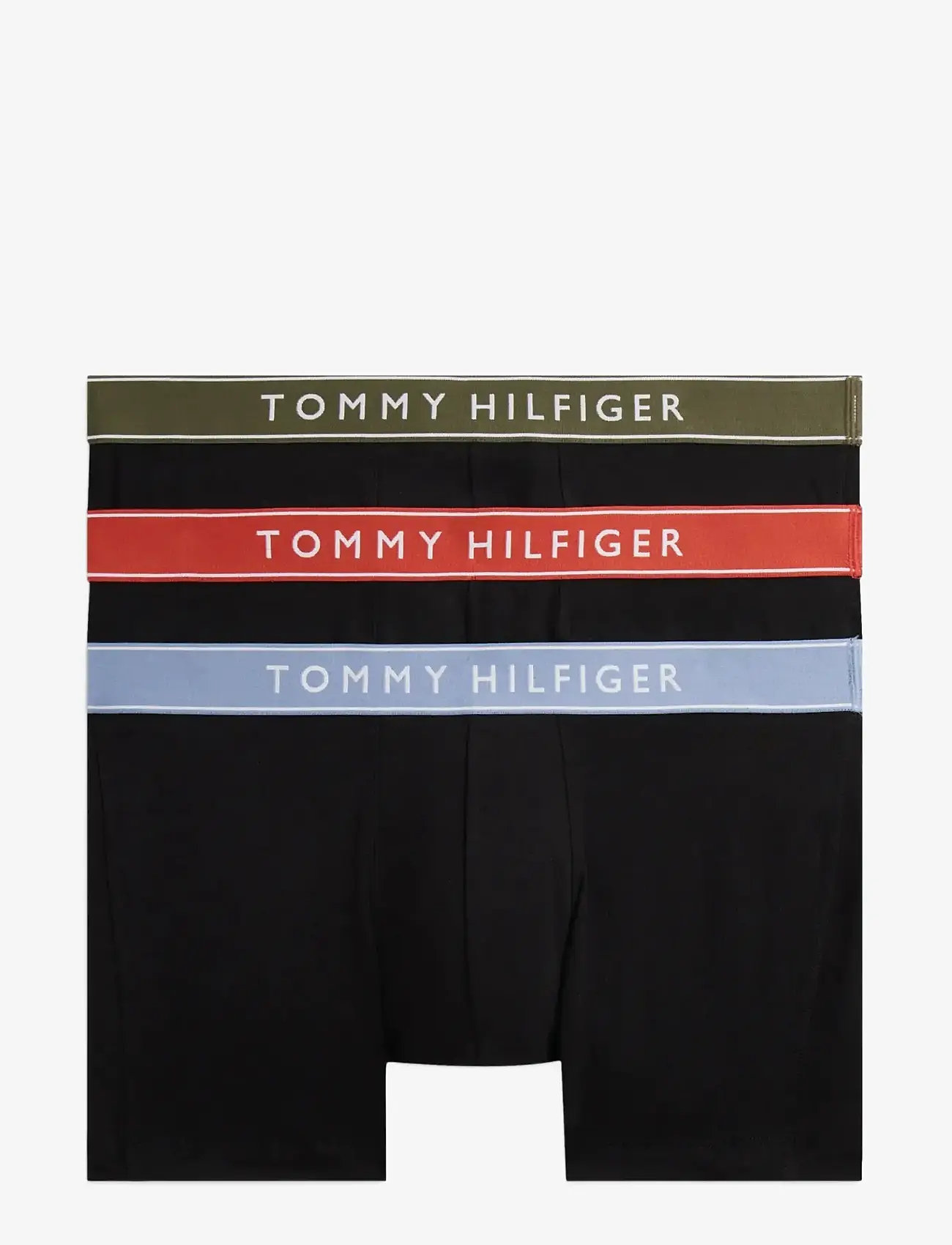 Tommy Hilfiger - 3P TRUNK WB - unterhosen im multipack - argean sea crmel utility sage - 1