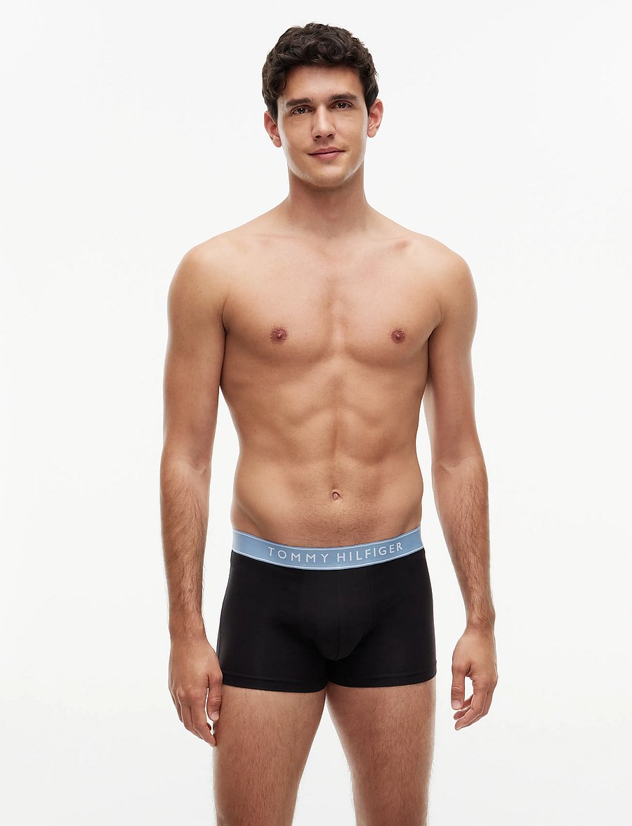 Tommy Hilfiger - 3P TRUNK WB - multipakk aluspüksid - b navy blue opul blue brisk blue - 4