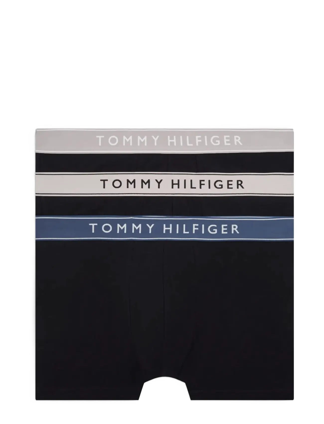 Tommy Hilfiger 3P TRUNK WB - Apatinis trikotažas - PLE PNK ANT SLVER AEG SEA / black