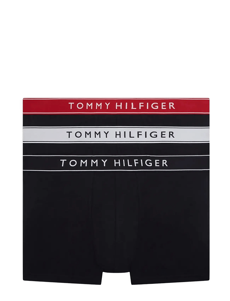 Tommy Hilfiger - 3P TRUNK WB - multipack kalsonger - th wht med red dsrt sky - 1