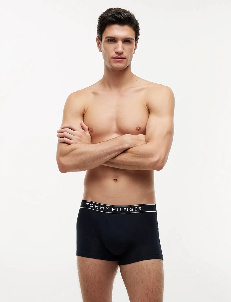 Tommy Hilfiger - 3P TRUNK WB - multipack kalsonger - th wht med red dsrt sky - 3