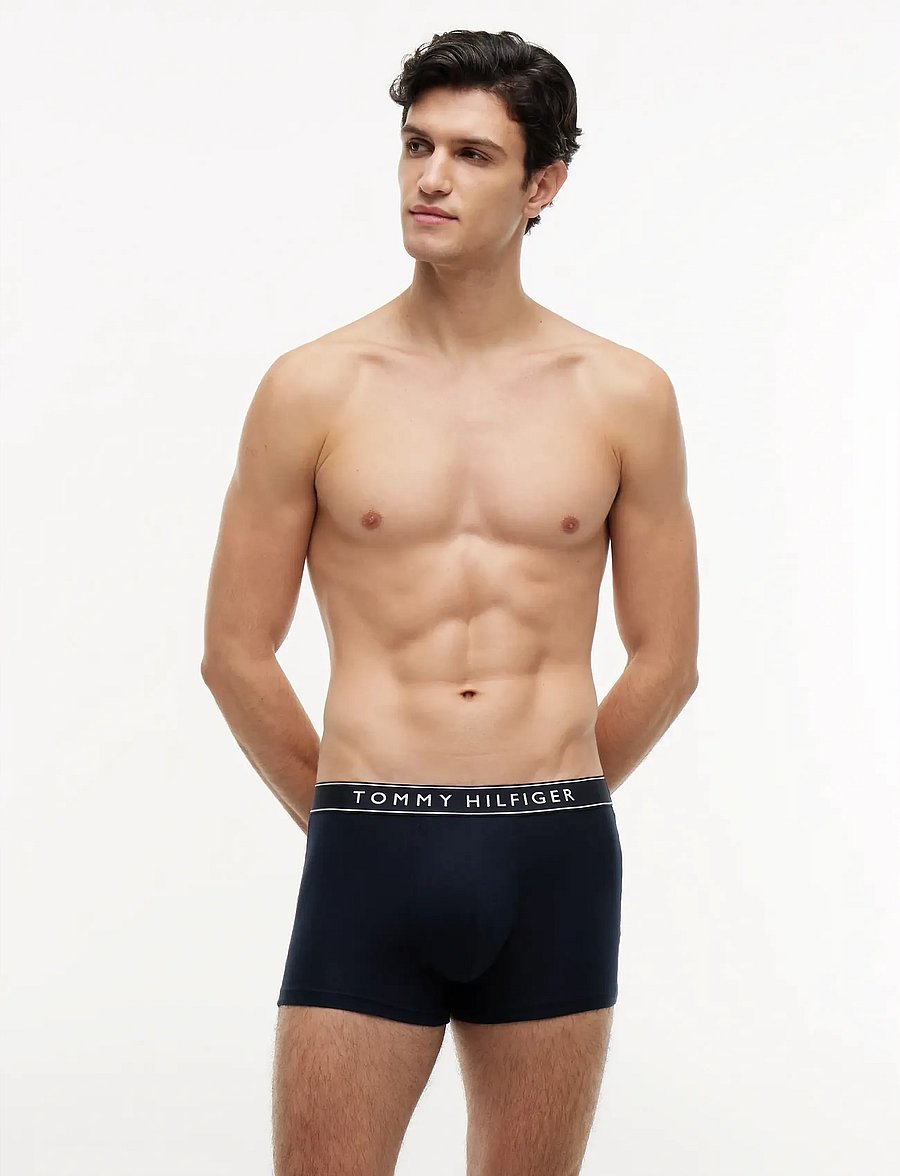 Tommy Hilfiger - 3P TRUNK - unterhosen im multipack - navy blue navy blue navy blue - 0