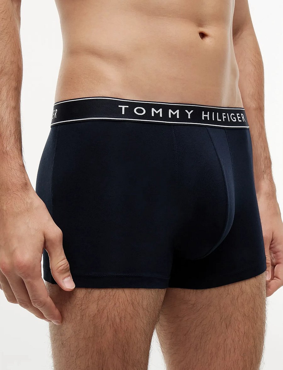 Tommy Hilfiger - 3P TRUNK - unterhosen im multipack - navy blue navy blue navy blue - 3
