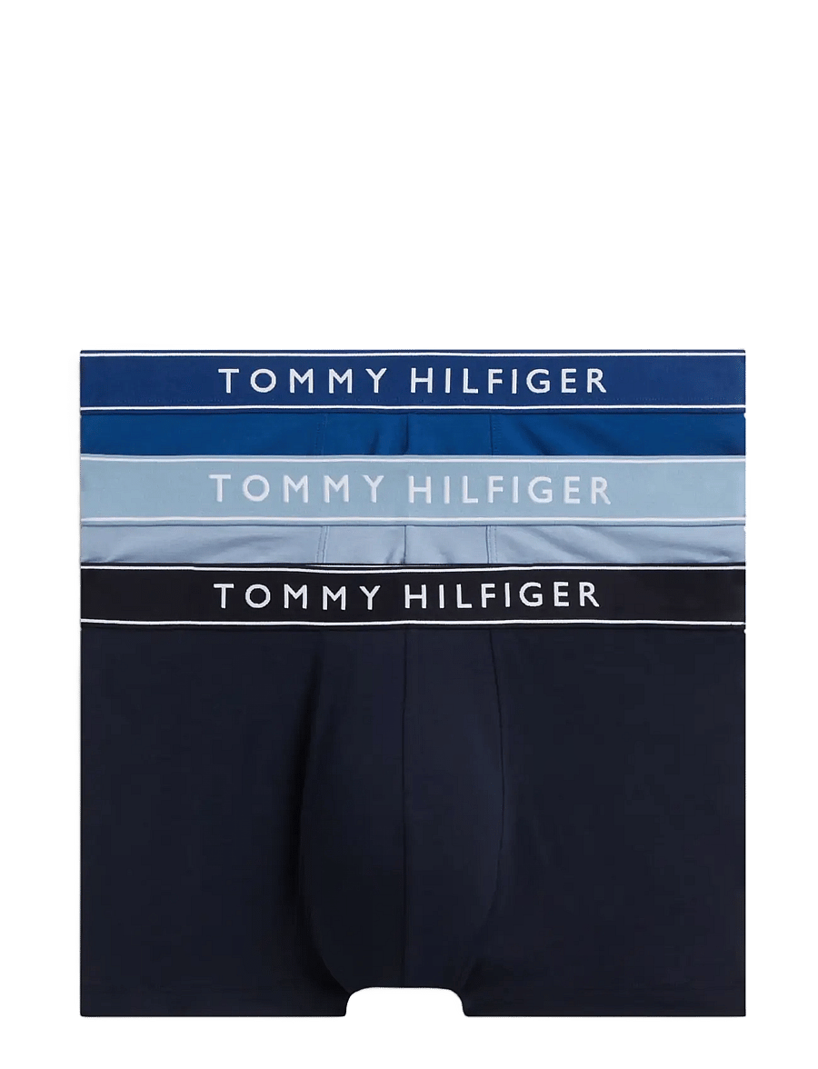 Tommy Hilfiger - 3P TRUNK - multipack underbukser - navy blue opul blue brisk blue - 1