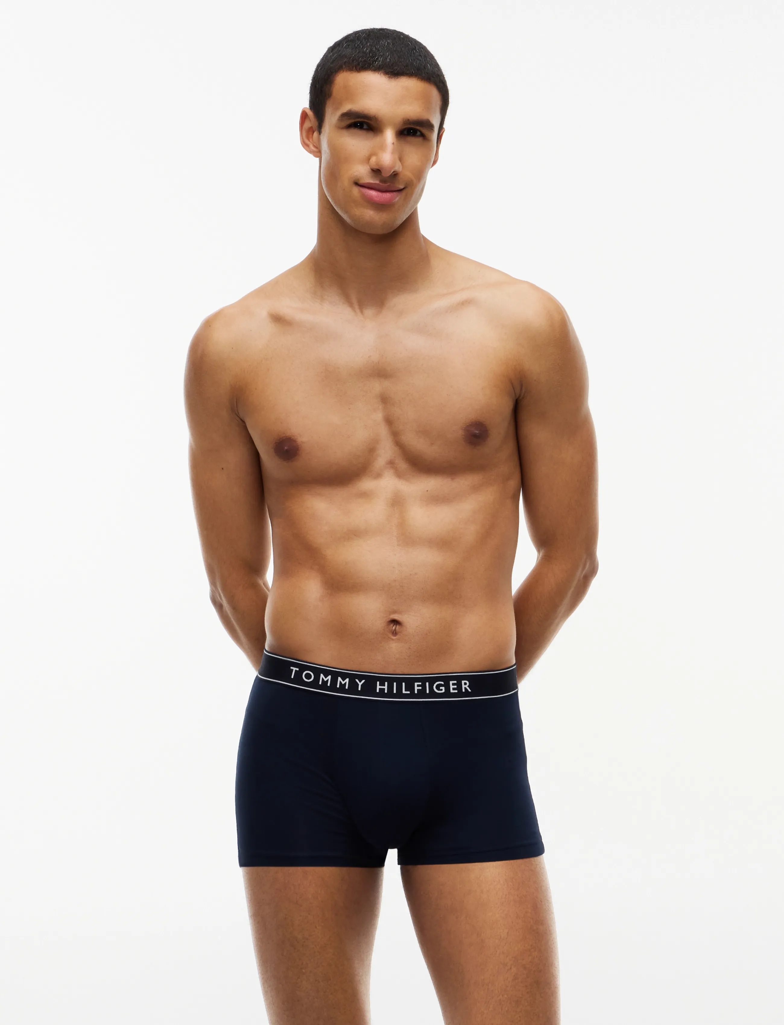 Tommy Hilfiger 3P TRUNK - Undertøj - NAVY BLUE OPUL BLUE BRISK BLUE / navy
