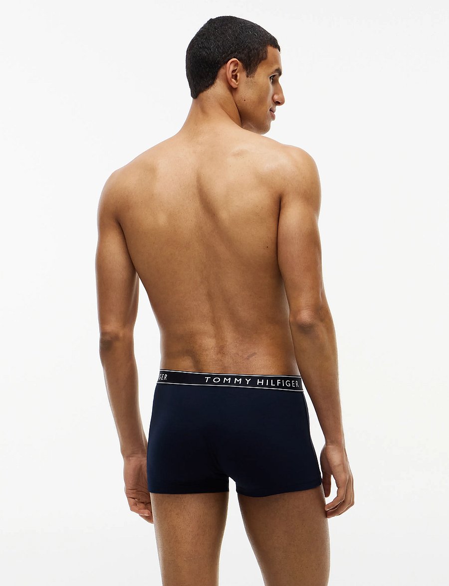 Tommy Hilfiger - 3P TRUNK - multipack underbukser - navy blue opul blue brisk blue - 4