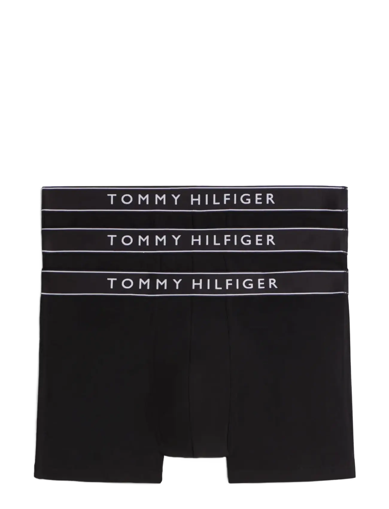 Tommy Hilfiger 3-Pack Cotton Trunk - Bielizna - BLACK BLACK BLACK / black