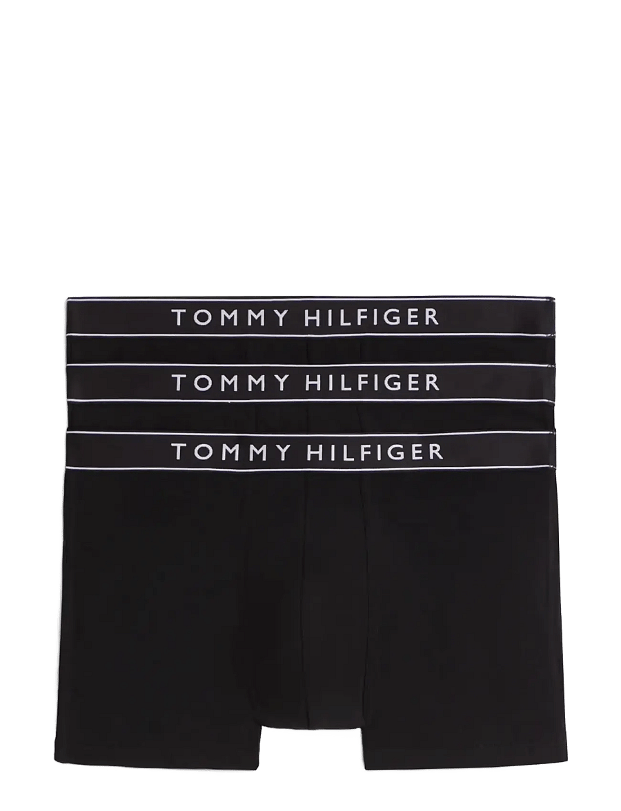 Tommy Hilfiger - 3-Pack Cotton Trunk - multipack kalsonger - black black black - 1