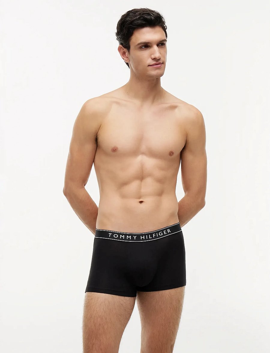 Tommy Hilfiger - 3-Pack Cotton Trunk - multipack kalsonger - black black black - 0